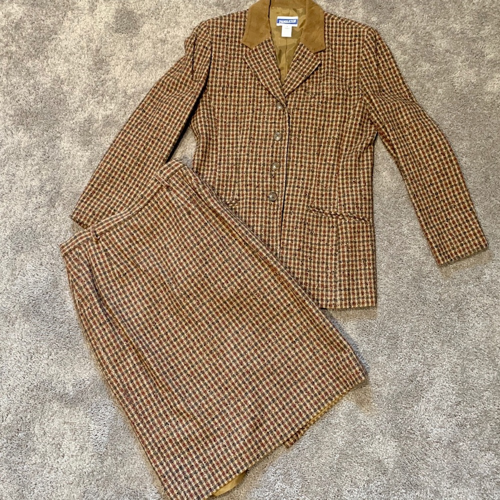 Pendleton Blazer and Skirt set